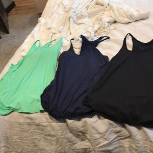 Lululemon tank-$25 a piece or $60 for all. Size 10